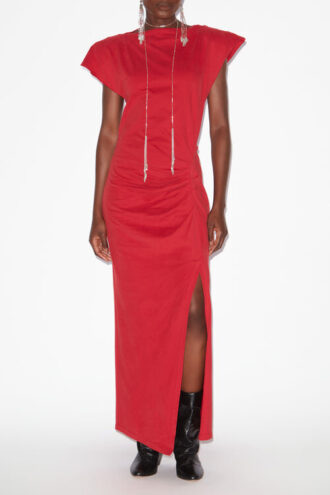 Nadela lange jersey jurk