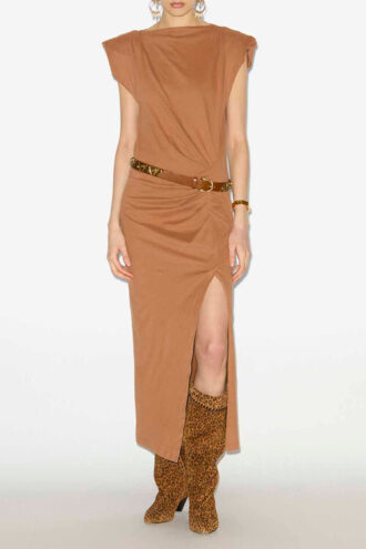 Nadela lange jersey jurk