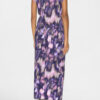 Nadela lange jersey jurk met print Nadela lange jersey jurk met print