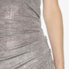 Nadilia korte metallic jersey jurk