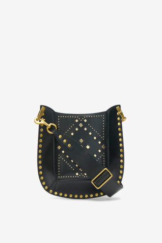 Nasko tas met studs en grafisch patroon