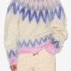 Natania Mohair Fair Isle-patroon trui