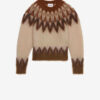 Natania Mohair Fair Isle-patroon trui