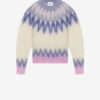 Natania Mohair Fair Isle-patroon trui