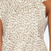 Nayda asymmetrisch katoenen T-shirt
