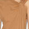 Nayda asymmetrisch katoenen T-shirt