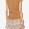 Nayda asymmetrisch katoenen T-shirt