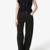 Nayda asymmetrisch T-shirt met korte mouwen