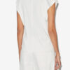 Nayda asymmetrisch T-shirt met korte mouwen