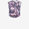 Nayda asymmetrisch T-shirt van katoen met print