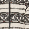 Nelkis jas met grafisch patroon en jacquard