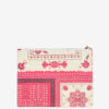 Netia katoenen clutch met logo