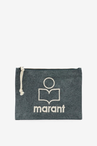 Netia vervaagde katoenen clutch met logo