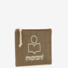 Netia vervaagde katoenen clutch met logo