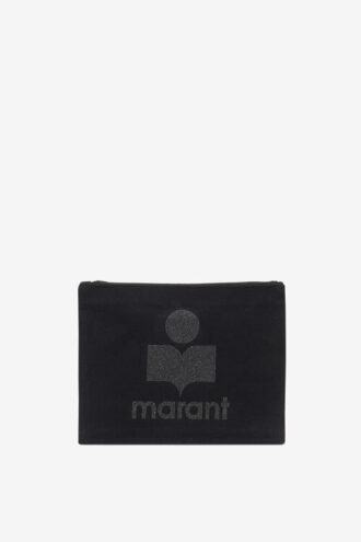 Nettia katoenen clutch met logo
