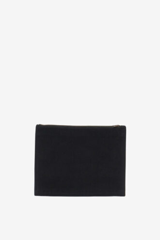 Nettia katoenen clutch met logo