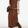 Neyela asymmetrische geruite top