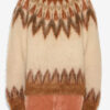 Nicolas Mohair Fair Isle-patroon trui