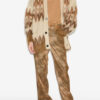 Nielson Mohair Fair Isle-patroon vest