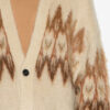 Nielson Mohair Fair Isle-patroon vest