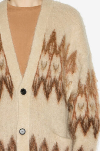 Nielson Mohair Fair Isle-patroon vest