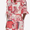 Niely playsuit van bedrukt katoenen voile