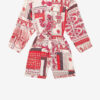 Niely playsuit van bedrukt katoenen voile