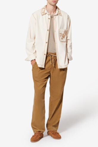 Nirlen Losvallende corduroy broek
