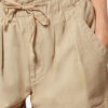 Nirma katoenen en linnen canvas short