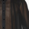Noeline bedrukte crêpe blouse