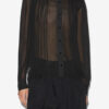 Noeline bedrukte crêpe blouse