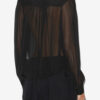 Noeline bedrukte crêpe blouse