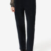 Opalyna katoenen twill canvas broek met wijde pijpen