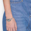 Ory armband in zilverkleurig messing