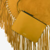 Oskan Hobo Soft Fringed Suede Kalfsleren Handtas