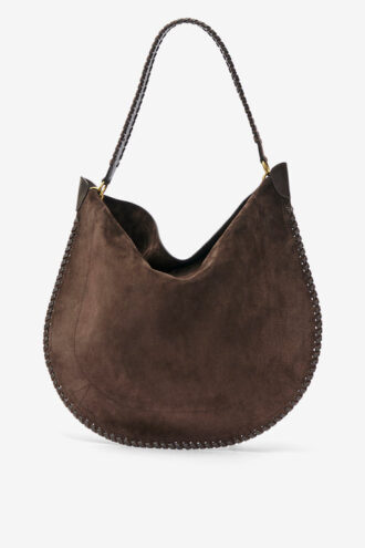 Oskan Hobo Soft suède leren tas