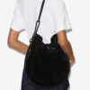 Oskan Hobo Soft suède leren tas
