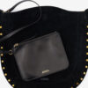 Oskan Soft Bag van suède kalfsleer