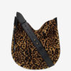 Oskan Soft tas in “Pony”-stijl leer met luipaardprint