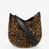 Oskan Soft tas in “Pony”-stijl leer met luipaardprint