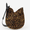 Oskan Soft tas in “Pony”-stijl leer met luipaardprint