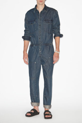 Otilie Lichtgewicht denim jumpsuit