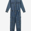 Otilie Lichtgewicht denim jumpsuit