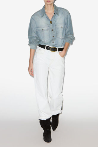 Ovelia chambray overhemd