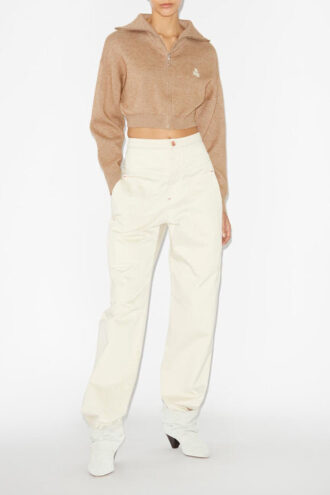 Oxane kort gebreid vest