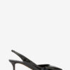 Padim Pumps met hoge hak en slingback van lakleer