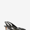 Padim Pumps met hoge hak en slingback van lakleer