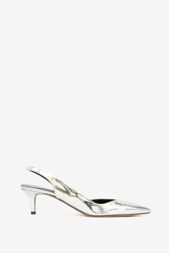 Padim Pumps met hoge hak en spiegelend effect