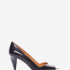 Palda leren pumps met metalen neus