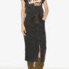 Pavina denim rok met karabijnhaken